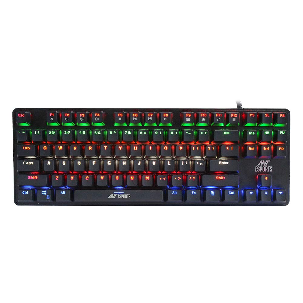 Buy Ant Esports MK1000 Multicolour LED Backlit Wired TKL Mechanical