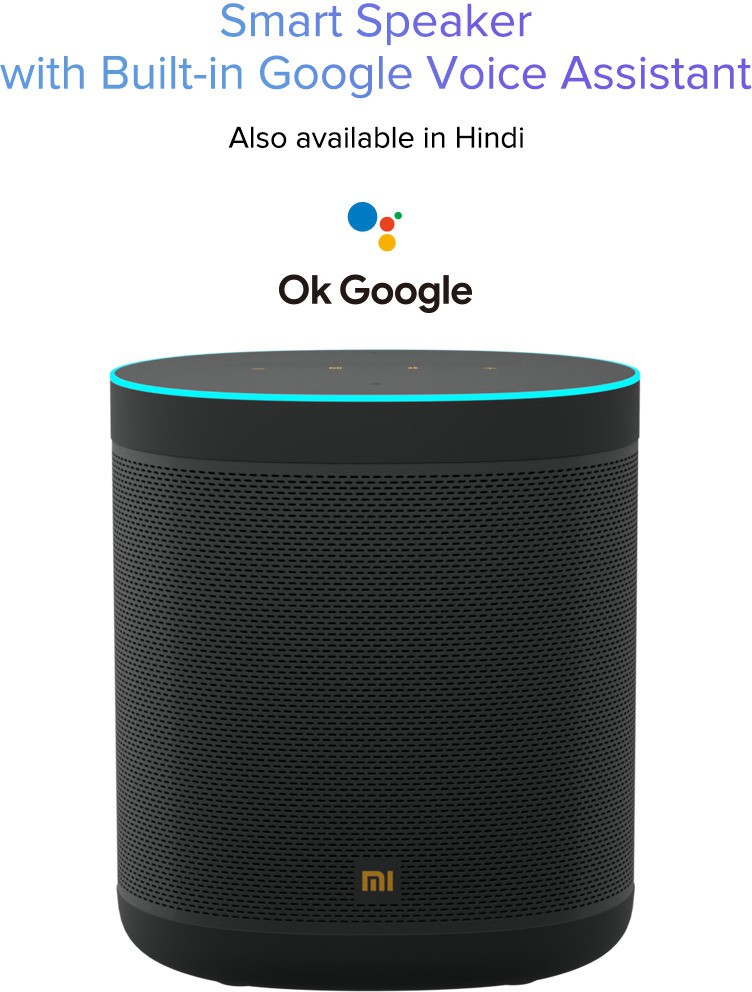 Mi Smart Bluetooth Speaker With Google Assistant Black