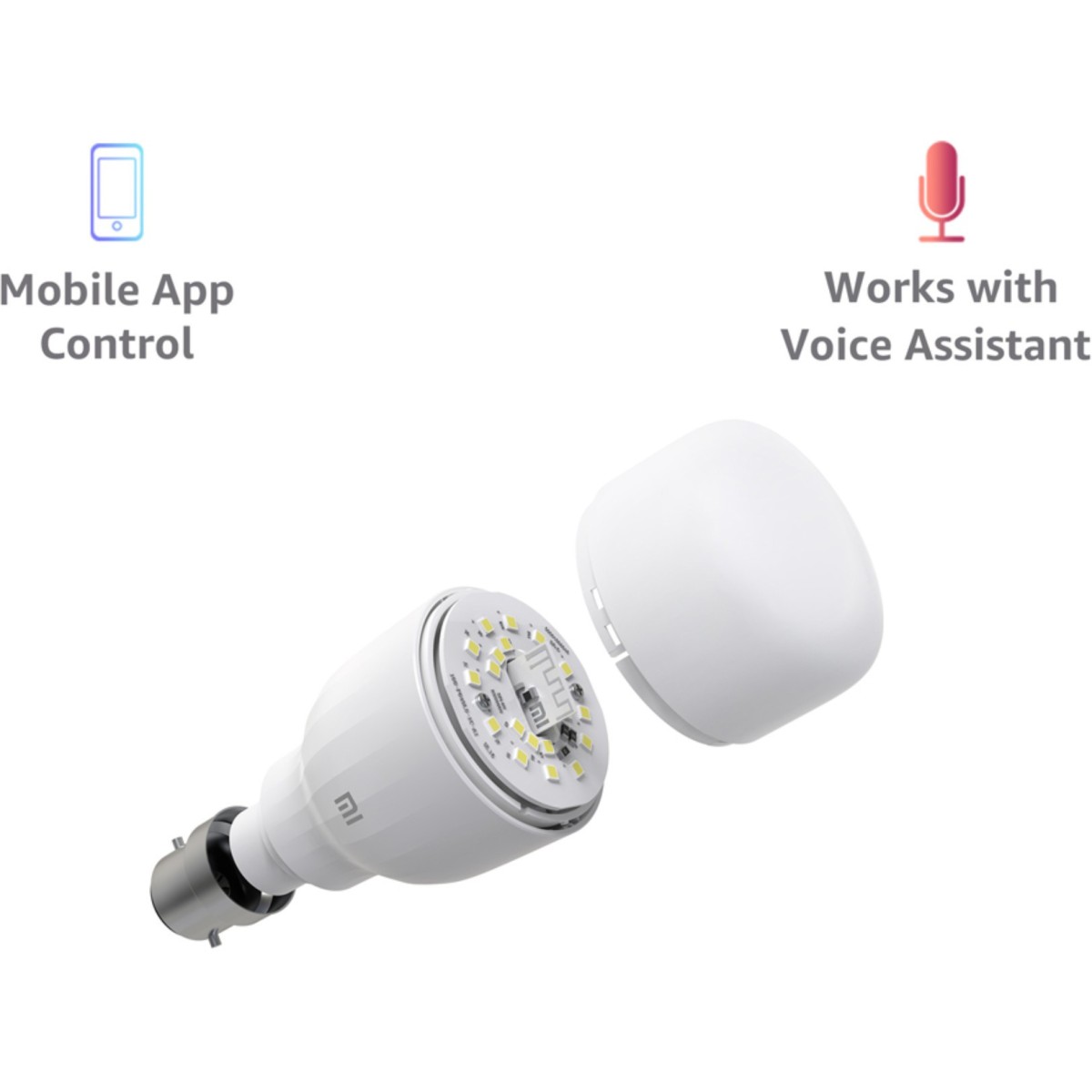 Mi LED Smart Color Bulb (B22) - (16 Million Colors + 11 Years Long Life + Compatible with Amazon Alexa and Google Assistant) Mi LED Smart Color Bulb (B22) - (16 Million Colors + 11 Years Long Life + Compatible with Amazon Alexa and Google Assistant)