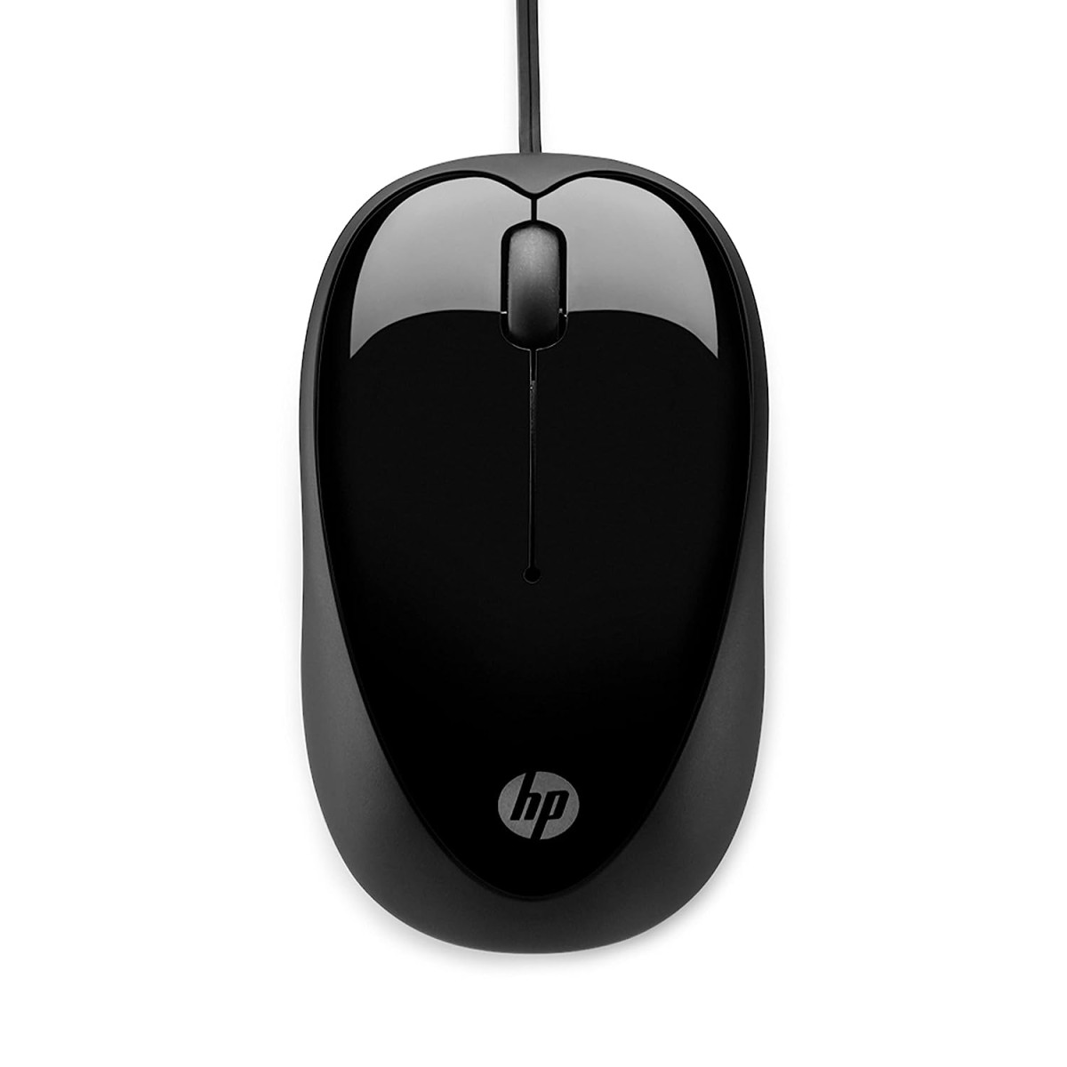 HP X1000 Wired USB Mouse with 3 Handy Buttons, Fast-Moving Scroll Wheel and Optical Sensor Surfaces, 3 years warranty