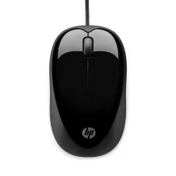 HP X1000 Wired USB Mouse with 3 Handy Buttons, Fast-Moving Scroll Wheel and Optical Sensor Surfaces, 3 years warranty