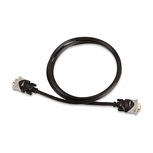 Amazon Basics 6-Feet VGA to VGA Cable for Monitor, Personal Computer (Black) Amazon Basics 6-Feet VGA to VGA Cable for Monitor, Personal Computer (Black)