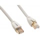 Amazon Basics HL-007289 RJ45 Cat7 Network Ethernet Patch/LAN Cable for Security Camera - 15 Feet (White)