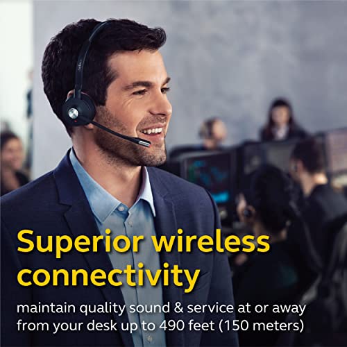 Jabra Engage 65 Wireless Headset, with Industry-Leading Wireless Performance, ANC, Call Center Headset with All Day Battery Life Jabra Engage 65 Wireless Headset, with Industry-Leading Wireless Performance, ANC, Call Center Headset with All Day Battery Life