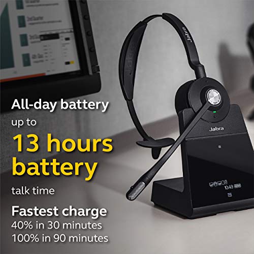 Jabra Engage 65 Wireless Headset, with Industry-Leading Wireless Performance, ANC, Call Center Headset with All Day Battery Life Jabra Engage 65 Wireless Headset, with Industry-Leading Wireless Performance, ANC, Call Center Headset with All Day Battery Life
