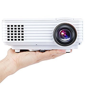 VISION VP-606 wi-fi Portable LED Projector & LED Lamp 50000 Hrs. 1800 Lumens, HDMI, USB, VGA, SD Card Slot, Educational Projector VISION VP-606 wi-fi Portable LED Projector & LED Lamp 50000 Hrs. 1800 Lumens, HDMI, USB, VGA, SD Card Slot, Educational Projector