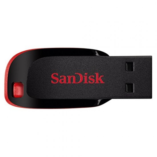 SanDisk SDCZ50-128G-I35 USB2.0 128 GB Pen Drive black and red