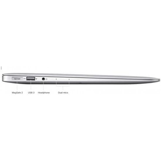 Apple MacBook Air with 1.8GHz Core i5 (4GB RAM, 128 GB SSD, 13in, MQD42LL/A)- Silver Refurbished