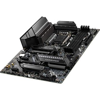 MSI MAG Z490 Tomahawk Motherboard (ATX, 10th Gen Intel Core, LGA 1200, DDR4, 2X M.2, USB 3.2, Type-C, 2.5G LAN, RGB) MSI MAG Z490 Tomahawk Motherboard (ATX, 10th Gen Intel Core, LGA 1200, DDR4, 2X M.2, USB 3.2, Type-C, 2.5G LAN, RGB)