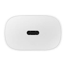 Samsung Original 25W Single Port, Type-C Fast Charger, (Cable not Included), White Samsung Original 25W Single Port, Type-C Fast Charger, (Cable not Included), White