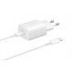 Samsung Original 25W Single Port, Type-C Fast Charger, (Cable not Included), White