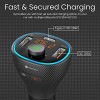 Portronics Auto 15 Bluetooth - FM Transmitter in-Car Radio Adapter for Hands-Free Calling, Music Streaming, USB Reading