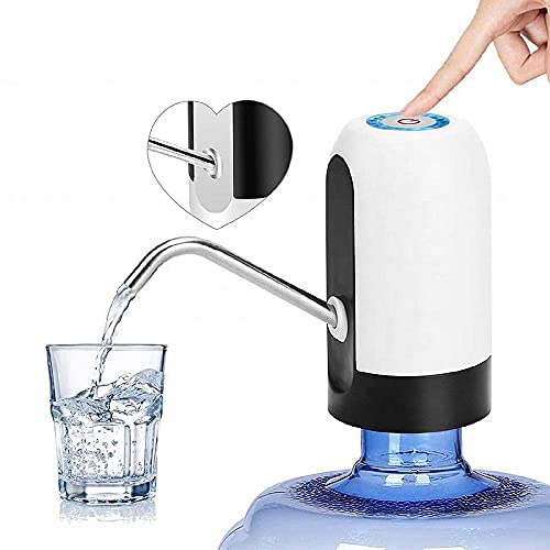 Airtree Automatic Wireless Water Can Dispenser Pump for 20 Litre Bottle Can/Portable & Rechargeable Electric Water Bottle Pump Dispenser Airtree Automatic Wireless Water Can Dispenser Pump for 20 Litre Bottle Can/Portable & Rechargeable Electric Water Bottle Pump Dispenser