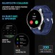 Fire-Boltt INVINCIBLE 1.39" (3.53cm) AMOLED 454x454 Bluetooth Calling Smartwatch ALWAYS ON, 100 Sports Modes (Navy Silver )