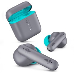 boAt Airdopes 141 Bluetooth Truly Wireless in Ear Headphones with 42H Playtime Smooth Touch Controls(Cyan Cider) Refurbished