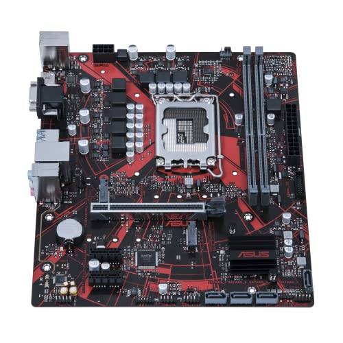 ASUS EX-B660M-V5 D4 Intel B660 (LGA1700) mATX Motherboard with PCIe 4.0 Slot, DDR4, 1GB Ethernet, Two M.2 Slots, HDMI, D-Sub ASUS EX-B660M-V5 D4 Intel B660 (LGA1700) mATX Motherboard with PCIe 4.0 Slot, DDR4, 1GB Ethernet, Two M.2 Slots, HDMI, D-Sub