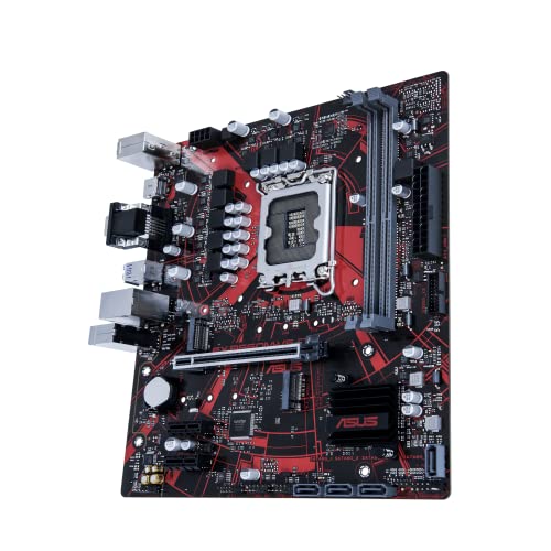 ASUS EX-B660M-V5 D4 Intel B660 (LGA1700) mATX Motherboard with PCIe 4.0 Slot, DDR4, 1GB Ethernet, Two M.2 Slots, HDMI, D-Sub ASUS EX-B660M-V5 D4 Intel B660 (LGA1700) mATX Motherboard with PCIe 4.0 Slot, DDR4, 1GB Ethernet, Two M.2 Slots, HDMI, D-Sub