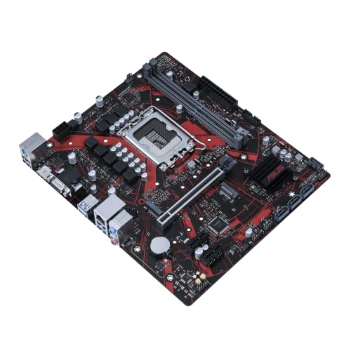 ASUS EX-B660M-V5 D4 Intel B660 (LGA1700) mATX Motherboard with PCIe 4.0 Slot, DDR4, 1GB Ethernet, Two M.2 Slots, HDMI, D-Sub ASUS EX-B660M-V5 D4 Intel B660 (LGA1700) mATX Motherboard with PCIe 4.0 Slot, DDR4, 1GB Ethernet, Two M.2 Slots, HDMI, D-Sub