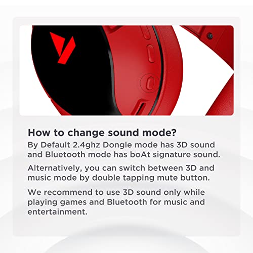 boAt Immortal Im 1300 Wireless Gaming Headphones with 2.4Ghz Ultra Low Latency Mode(Upto 35Ms),Bluetooth Mode (Refurbished) boAt Immortal Im 1300 Wireless Gaming Headphones with 2.4Ghz Ultra Low Latency Mode(Upto 35Ms),Bluetooth Mode (Refurbished)