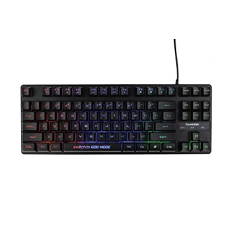 Cosmic Byte CB-GK-20 Styx TKL Membrane Gaming Keyboard with Rainbow LED (Black) Cosmic Byte CB-GK-20 Styx TKL Membrane Gaming Keyboard with Rainbow LED (Black)
