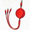 Airtree 3-IN-1 Retractable 3.0 Fast Charger Cord Compatible with Phone/Type C/Micro USB for All Android and iOS Smartphones Airtree 3-IN-1 Retractable 3.0 Fast Charger Cord Compatible with Phone/Type C/Micro USB for All Android and iOS Smartphones