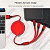Airtree 3-IN-1 Retractable 3.0 Fast Charger Cord Compatible with Phone/Type C/Micro USB for All Android and iOS Smartphones Airtree 3-IN-1 Retractable 3.0 Fast Charger Cord Compatible with Phone/Type C/Micro USB for All Android and iOS Smartphones