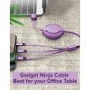 Airtree 3-IN-1 Retractable 3.0 Fast Charger Cord Compatible with Phone/Type C/Micro USB for All Android and iOS Smartphones Airtree 3-IN-1 Retractable 3.0 Fast Charger Cord Compatible with Phone/Type C/Micro USB for All Android and iOS Smartphones