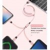 Airtree 3-IN-1 Retractable 3.0 Fast Charger Cord Compatible with Phone/Type C/Micro USB for All Android and iOS Smartphones Airtree 3-IN-1 Retractable 3.0 Fast Charger Cord Compatible with Phone/Type C/Micro USB for All Android and iOS Smartphones