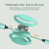 Airtree 3-IN-1 Retractable 3.0 Fast Charger Cord Compatible with Phone/Type C/Micro USB for All Android and iOS Smartphones Airtree 3-IN-1 Retractable 3.0 Fast Charger Cord Compatible with Phone/Type C/Micro USB for All Android and iOS Smartphones