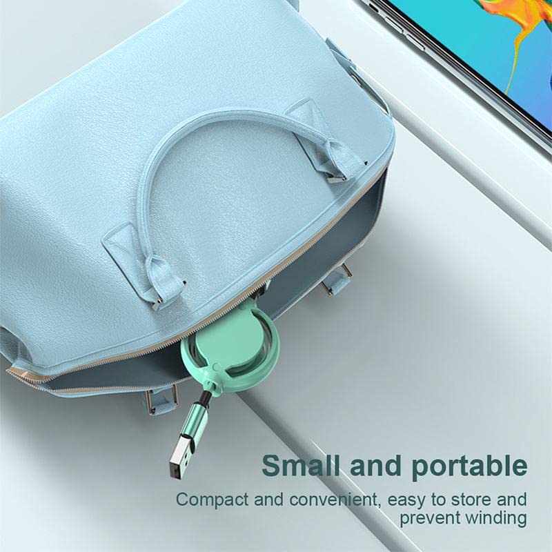 Airtree 3-IN-1 Retractable 3.0 Fast Charger Cord Compatible with Phone/Type C/Micro USB for All Android and iOS Smartphones Airtree 3-IN-1 Retractable 3.0 Fast Charger Cord Compatible with Phone/Type C/Micro USB for All Android and iOS Smartphones