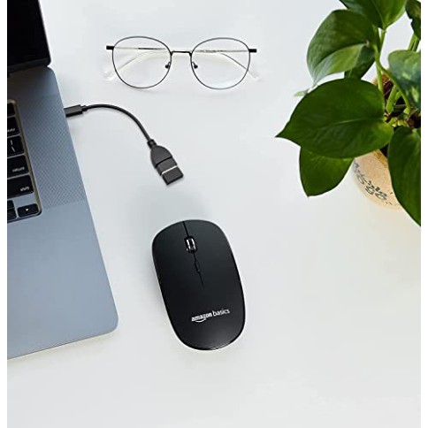 Airtree Wireless Mouse 2.4 GHz Connection 1600 DPI Type - C Adapter Upto 12 Months of Battery Life Airtree Wireless Mouse 2.4 GHz Connection 1600 DPI Type - C Adapter Upto 12 Months of Battery Life