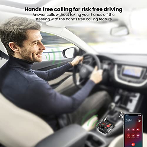 Portronics Auto 20 Smart Audio Connector with Mobile Charger(Type C + QC 3.0), Latest Bluetooth 5.1, 30W Portronics Auto 20 Smart Audio Connector with Mobile Charger(Type C + QC 3.0), Latest Bluetooth 5.1, 30W