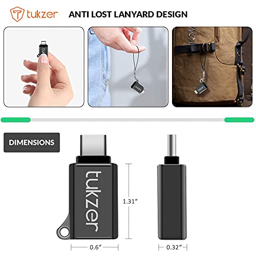 Tukzer 4-in-1 USB C 3.0 HUB, Type C to USB A HUB Splitter Extender, Docking Station, 5Gbps Data Sync Speed, MultiPort Adapter for iOS, MacBook Tukzer 4-in-1 USB C 3.0 HUB, Type C to USB A HUB Splitter Extender, Docking Station, 5Gbps Data Sync Speed, MultiPort Adapter for iOS, MacBook