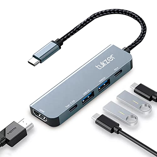 Tukzer 4-in-1 USB C 3.0 HUB, Type C to USB A HUB Splitter Extender, Docking Station, 5Gbps Data Sync Speed, MultiPort Adapter for iOS, MacBook Tukzer 4-in-1 USB C 3.0 HUB, Type C to USB A HUB Splitter Extender, Docking Station, 5Gbps Data Sync Speed, MultiPort Adapter for iOS, MacBook