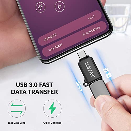 Tukzer 4-in-1 USB C 3.0 HUB, Type C to USB A HUB Splitter Extender, Docking Station, 5Gbps Data Sync Speed, MultiPort Adapter for iOS, MacBook Tukzer 4-in-1 USB C 3.0 HUB, Type C to USB A HUB Splitter Extender, Docking Station, 5Gbps Data Sync Speed, MultiPort Adapter for iOS, MacBook