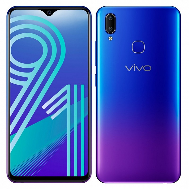 Vivo Y91 (Nebula Purple 3 GB RAM 32 GB Storage Refurbished