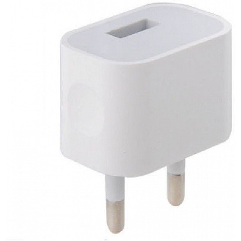 Apple High Speed Fast Charger 1 A Mobile Charger with Detachable Cable   (White)