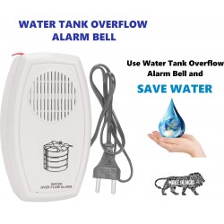 Water Tank Alarm Overflow Bell Water Overflow Alarm with Sensor,Water Overflow Alarm with Voice Sound