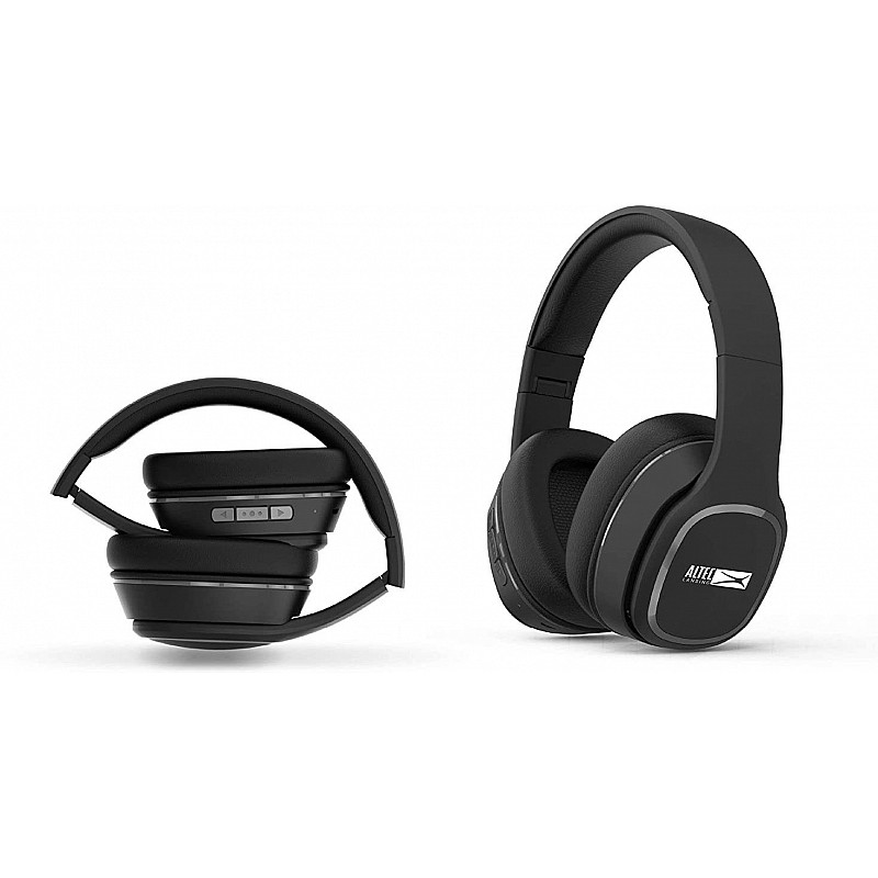 ALTEC LANSING AL-HP-14 Noise Cancelling Wireless Bluetooth Headphones with Mic Bluetooth Headset   (Black, On the Ear)