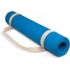 Yoga Mat with Strap, Blue 6 mm Yoga Mat