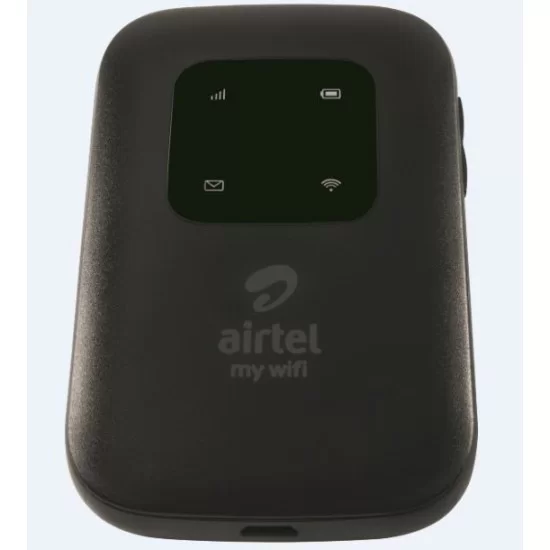 Airtel 4G LTE Hotspot BMF422 Portable WiFi Data Card   (Black)