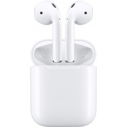 Apple AirPods with Charging Case Bluetooth Headset with Mic White, True Wireless