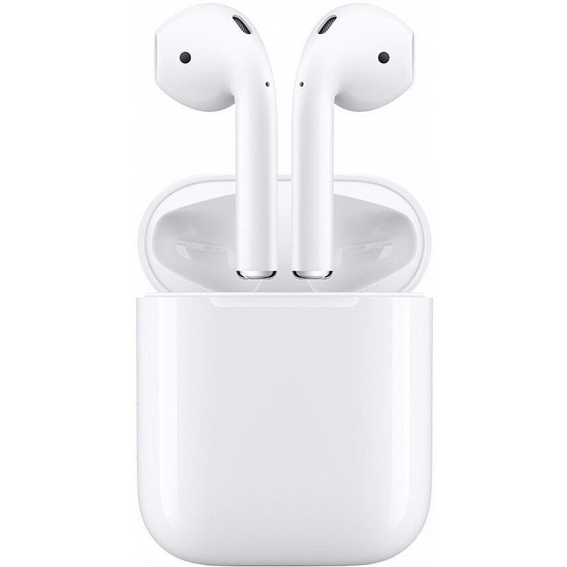 Apple AirPods with Charging Case Bluetooth Headset with Mic White, True Wireless