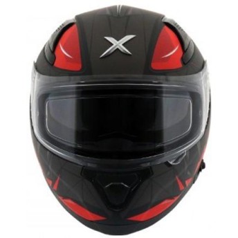 Axor Apex Hunter Motorbike Helmet (Dull Black Red) Axor Apex Hunter Motorbike Helmet (Dull Black Red)