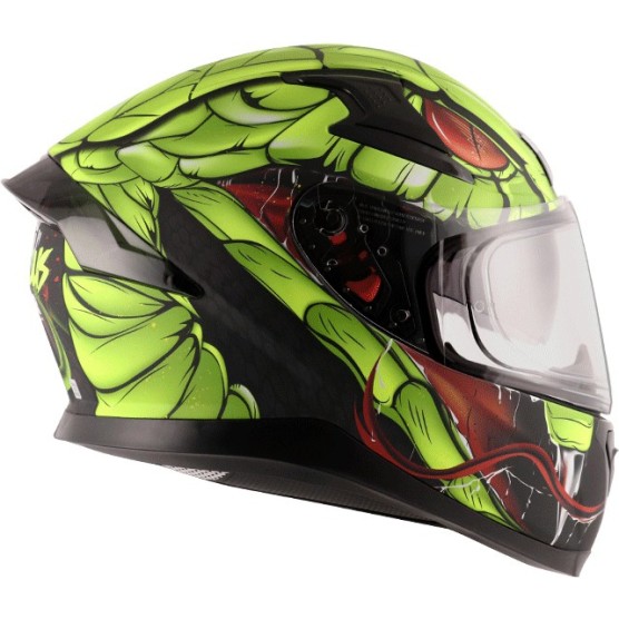 Axor Apex Venomous Black Neon Green Helmet Motorbike Helmet Axor Apex Venomous Black Neon Green Helmet Motorbike Helmet