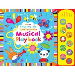 Baby's Very First touchy-feely Musical Playbook   (English, Board book, Watt Fiona)