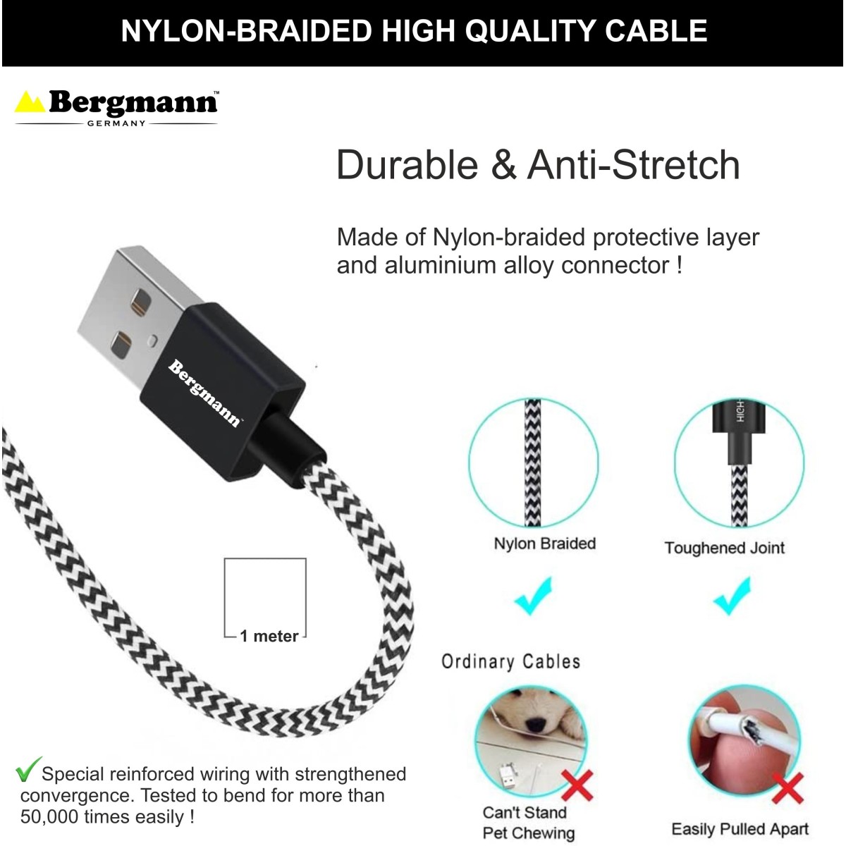 Bergmann 4.8 Amp Turbo Car Charger