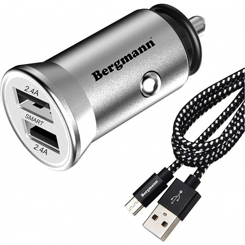 Bergmann 4.8 Amp Turbo Car Charger