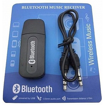 Blackbear v4.1 Car Bluetooth Device with 3.5mm Connector Audio Receiver MP3 Player (Black)