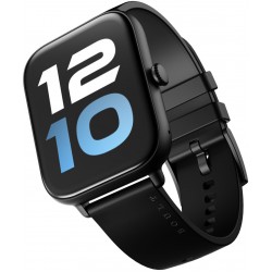  Boult Ridge BT Calling 1.8 HD Display Zinc Alloy Frame 140 Watch Faces Smartwatch Black Strap Free Size